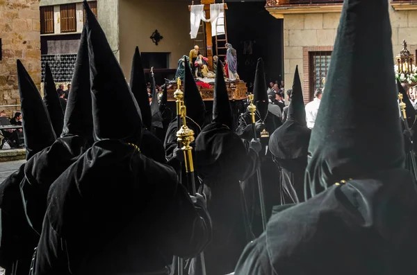 Zamora Spanya Mart 2016 Geleneksel Spanyolca Kutsal Hafta Semana Noel — Stok fotoğraf