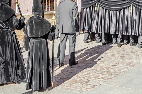 Zamora Espanha Março 2016 Procissão Tradicional Semana Santa Espanhola Semana — Fotografia de Stock