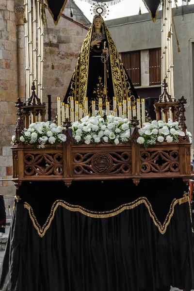 Zamora Spanien Mars 2016 Traditionella Spanska Påskveckan Semana Santa Processionen — Stockfoto