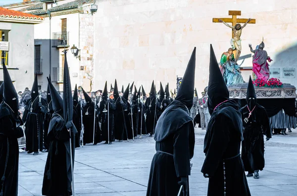 Παραδοσιακή ισπανική εβδομάδος πομπή — Φωτογραφία Αρχείου