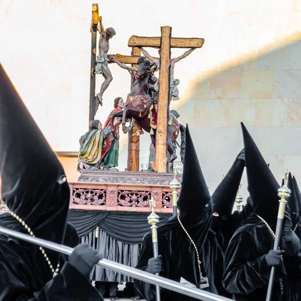Zamora España Marzo 2016 Procesión Tradicional Semana Santa Viernes Santo — Foto de Stock