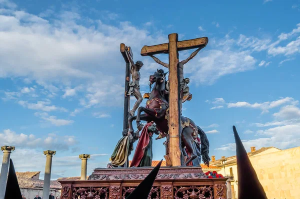 Zamora Španělsko Března 2016 Tradiční Španělské Svatý Týden Semana Santa — Stock fotografie