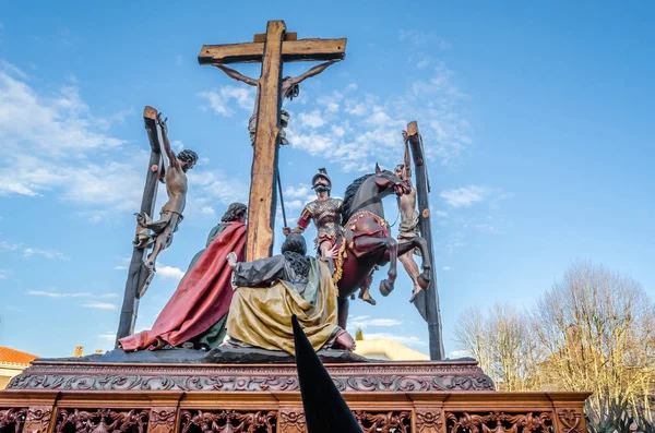 Zamora Španělsko Března 2016 Tradiční Španělské Svatý Týden Semana Santa — Stock fotografie