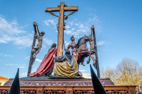 Zamora Španělsko Března 2016 Tradiční Španělské Svatý Týden Semana Santa — Stock fotografie