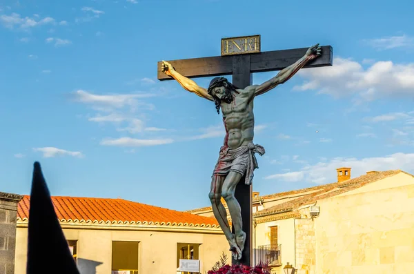 Zamora Espanha Março 2016 Procissão Tradicional Semana Santa Espanhola Semana — Fotografia de Stock