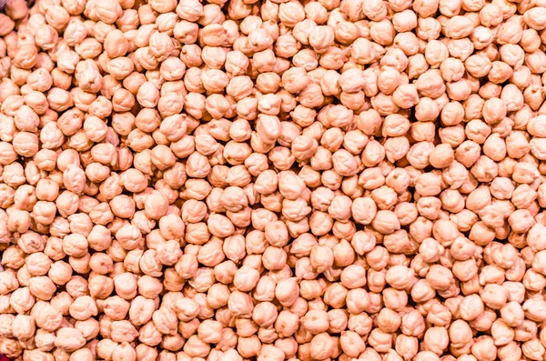 Detail of chick pea beans — Stock Photo, Image