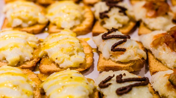 Assortment of Spanish tapas — Stock Photo, Image