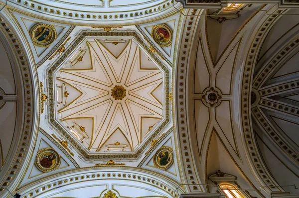 Altea Spain December 2018 Interior Beautiful Catholic Church Our Lady — Stock Photo, Image