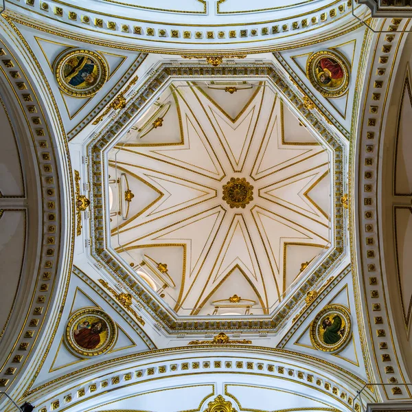 Altea España Diciembre 2018 Interior Hermosa Iglesia Católica Nuestra Señora — Foto de Stock