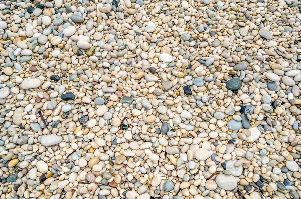 Fond Pierres Colorées Sur Une Plage — Photo