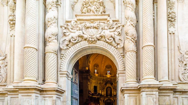 Elche Spagna Dicembre 2018 Nella Basilica Celebra Festa Della Venuta — Foto Stock
