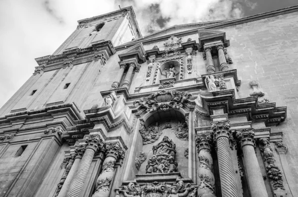 Vista Basílica Barroca Ciudad Elche Provincia Alicante España Imagen Blanco —  Fotos de Stock