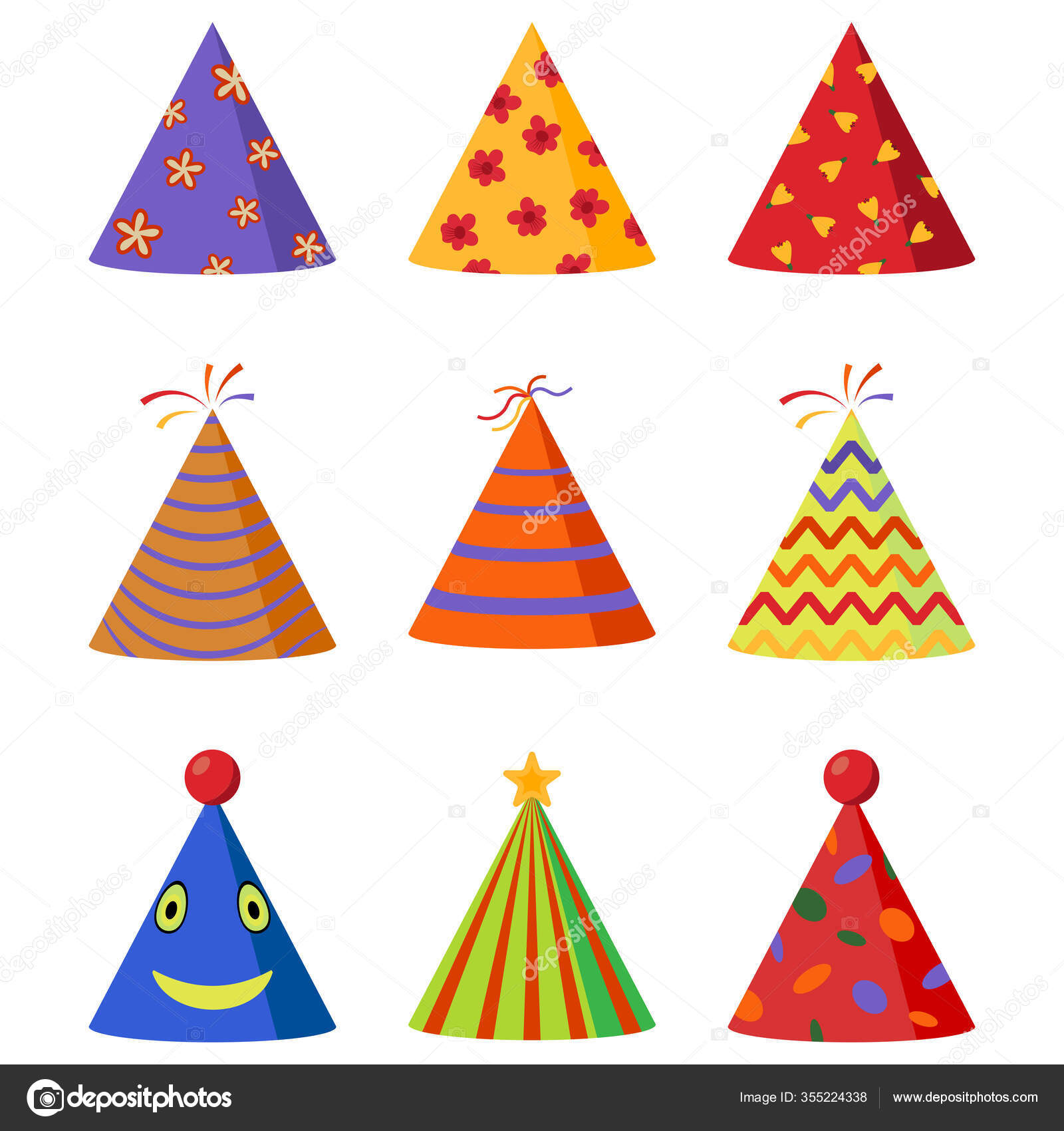 Vektorgrafiken Party Hut Symbol Vektorbilder Party Hut Symbol Depositphotos
