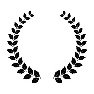 defne çelengi, heraldik tasarım, siyah simge