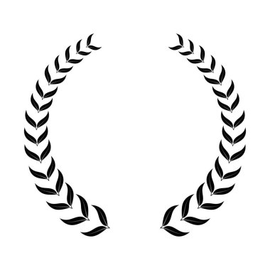 defne çelengi, heraldik tasarım, siyah simge