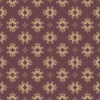 Kusursuz desenli güzel bir arka plan. Tamamen düzenlenebilir vektör resmi.