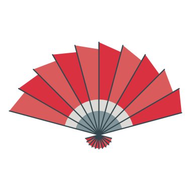 El vantilatörünün vektör illüstrasyonu. Web tasarımı, yazdırma ve diğer şeyler için fan simgesi.