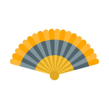 El vantilatörünün vektör illüstrasyonu. Web tasarımı, yazdırma ve diğer şeyler için fan simgesi.