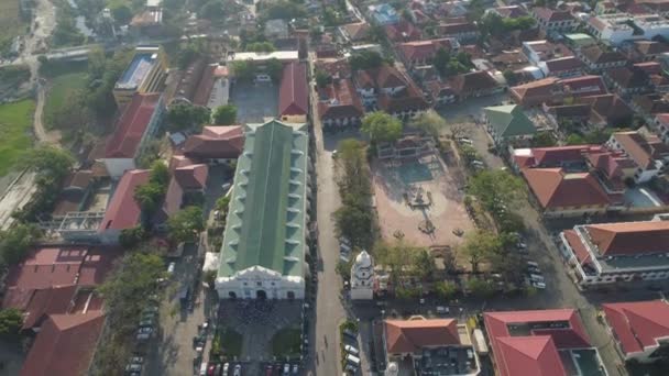 Altstadt von Vigan auf den Philippinen — Stockvideo