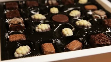 Çikolata şekerleme koleksiyonu