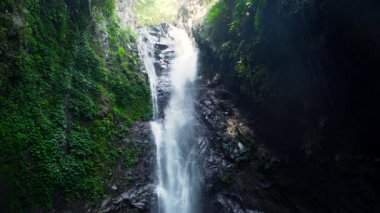 Güzel tropik şelale