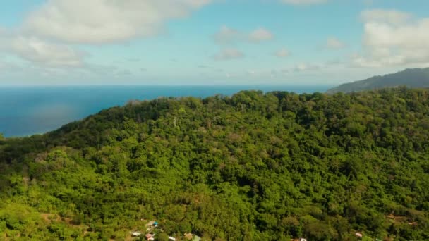 Costa en la isla tropical balabac — Vídeos de Stock