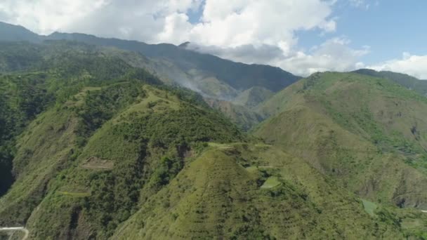 Provincia de montaña en Filipinas — Vídeos de Stock