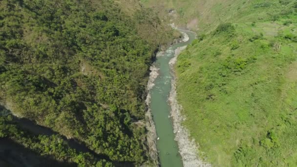 Província de montanha nas Filipinas — Vídeo de Stock