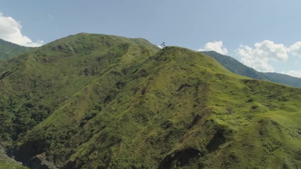 Província de montanha nas Filipinas — Vídeo de Stock