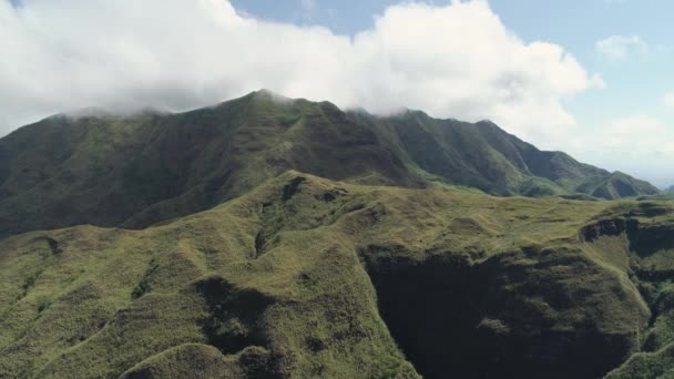 Mountain province in the philippines pinatubo — Stock Video