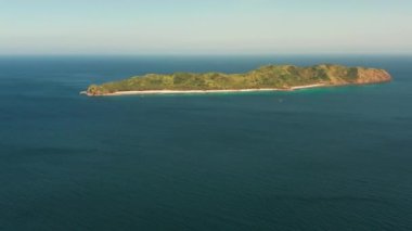 Tropik adalı deniz burnu El nido palawan