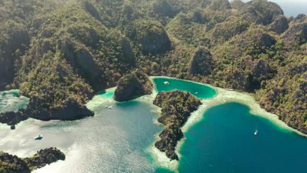 Isola tropicale busuanga palawan Filippine — Video Stock