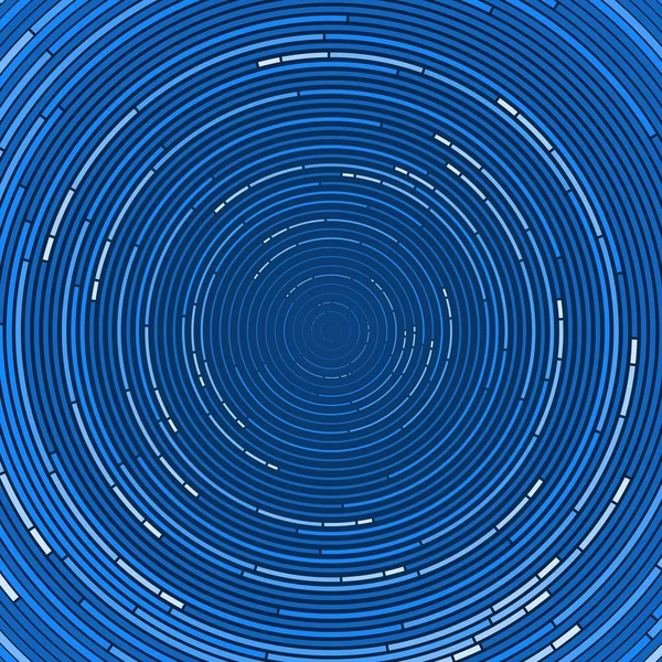 Fondo abstracto de color azul en estilo minimalista hecho de círculos coloridos. Concepto de negocio para la decoración de portada de folleto, folleto o informe — Archivo Imágenes Vectoriales