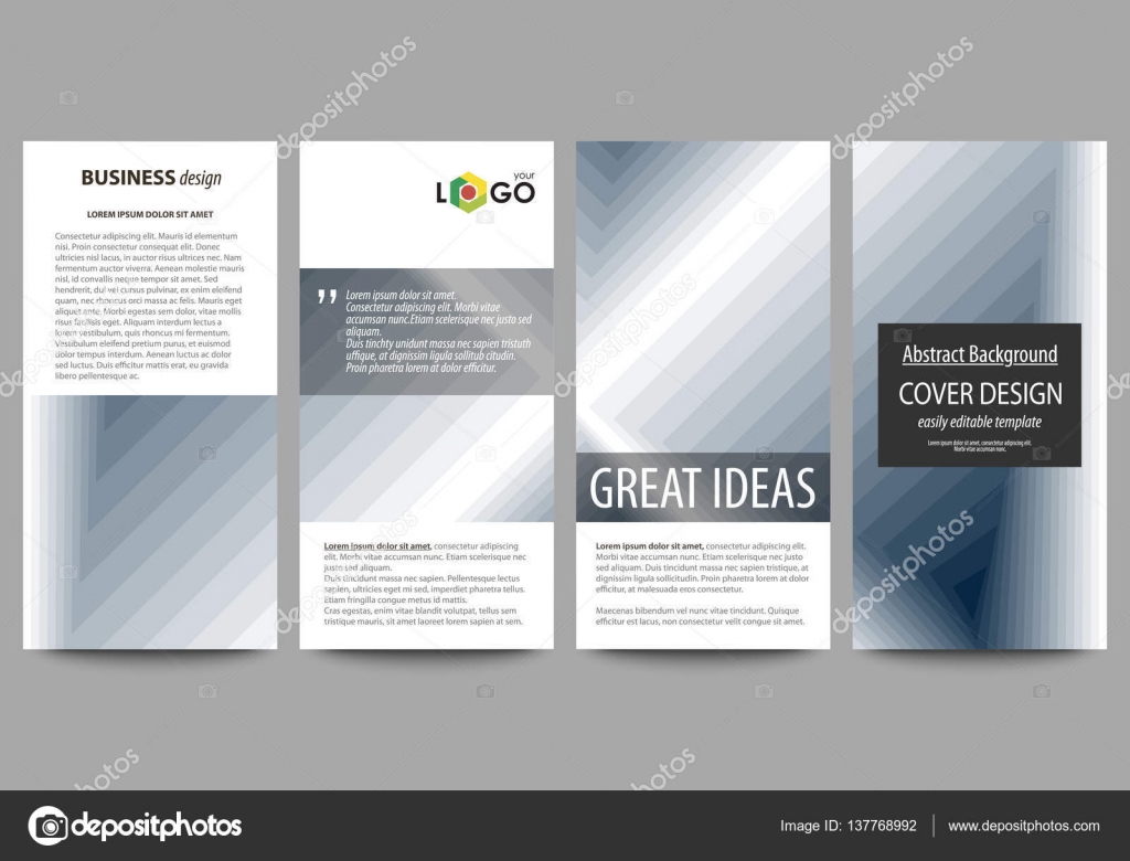 flyers set modern banners business templates cover design simple flyers design
