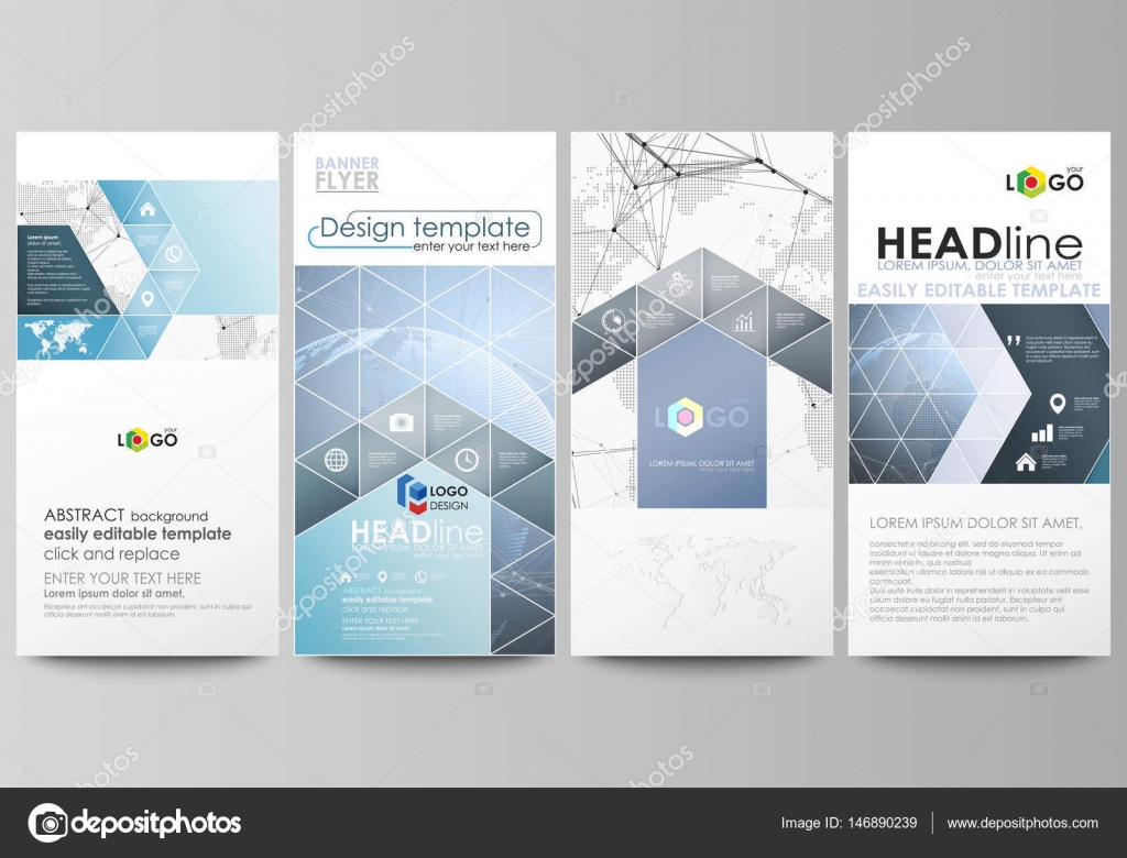 vertical banners design