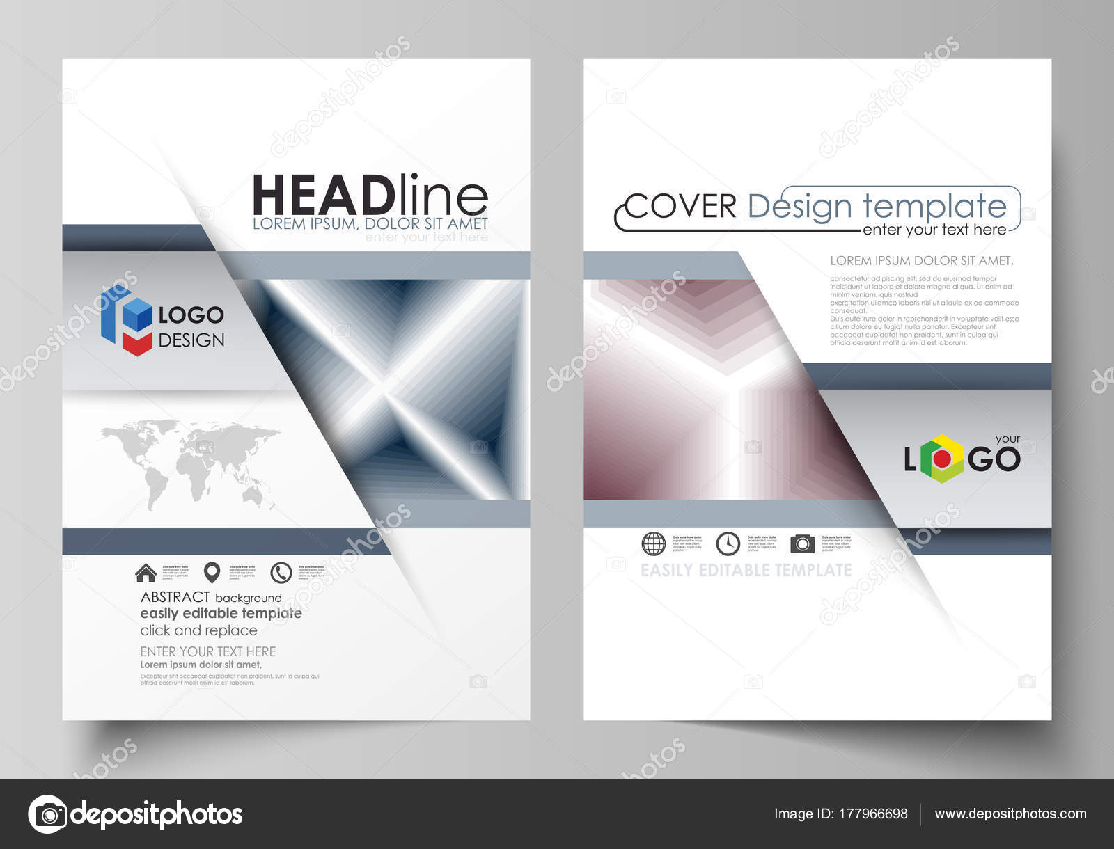 report cover design templates