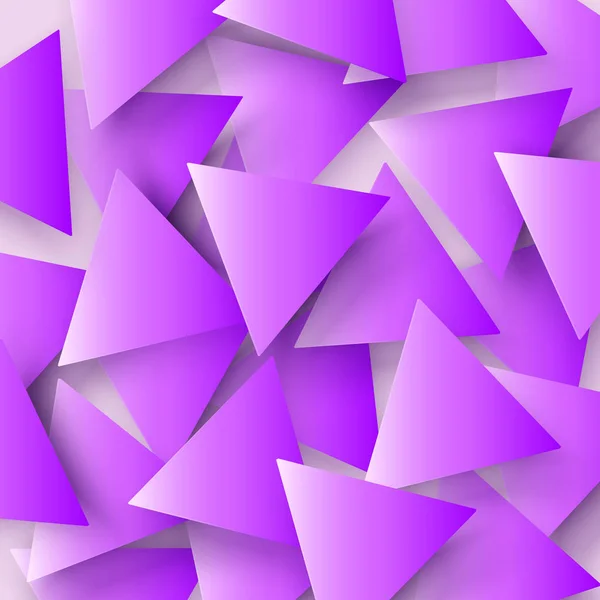 La texture geometrica poligonale astratta di colore rosa, sfondo triangolo 3d. Sfondo triangolare a mosaico per web, presentazioni o stampe. Illustrazione vettoriale . — Vettoriale Stock