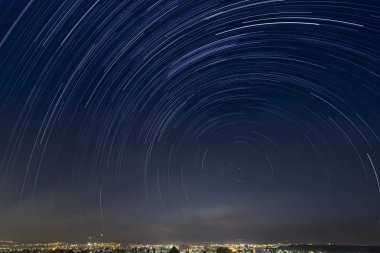 Estrellas sobre el cielo de Pachuca Hidalgo 