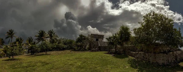 Ruinas Templos Mayas Tulum Quintana Roo — Stockfoto