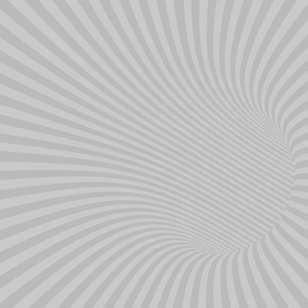 灰色条纹抽象隧道 — 图库矢量图片