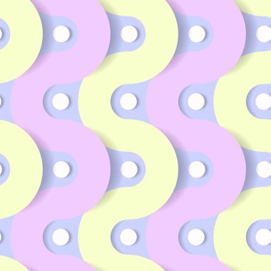 Kesintisiz geometrik soyut desen duvar kağıdı.