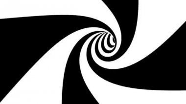 Sorunsuz ilmekledi soyut hareketli grafikler