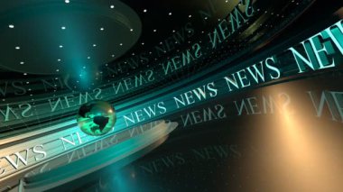 Arka planlar için haber loopable Uhd video yayını