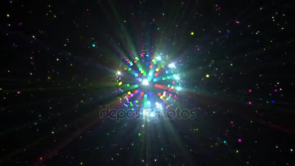 Disco Ball Lights — Stock Video