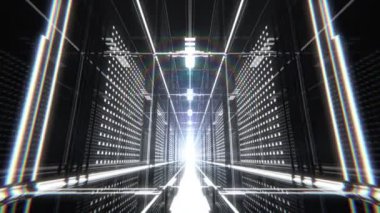 VJ ışık tünel yol açtı.