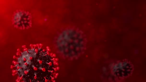 Virus Background 4K — Stock Video