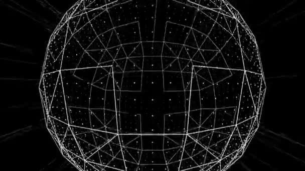 3D Polysphere VJ Loop — 图库视频影像