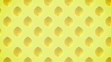 Limon Meyve Deseni Arkaplanı