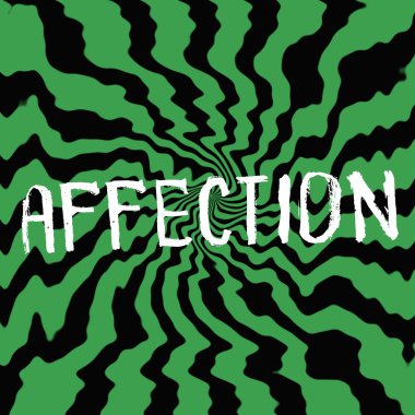 sevgi ifade çizgili güneş siyah-yeşil zemin üzerine