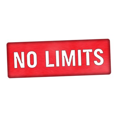 Ahşap kırmızı arka plan hiçbir sınırı beyaz açıklamalarıyla